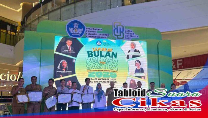 Bulan Bahasa dan Sastra 2025 di Sultra: Asrun Lio Tegaskan Bahasa Indonesia Perekat Bangsa dan Identitas Nasional