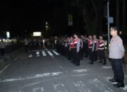 Kapolrestabes Makassar Pimpin Patroli Malam dan Razia Geng Motor