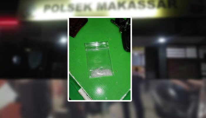 Simpan Sabu di Lipatan Baju, Pria di Makassar Diciduk Polisi
