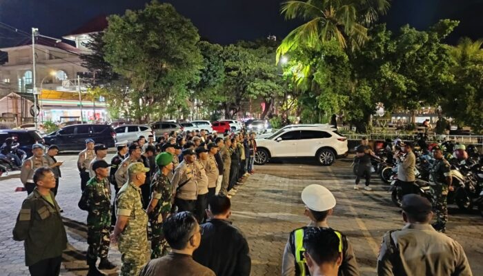 Jaga Kondusifitas Wilayah, Polsek Ujung Pandang Gelar Cipkon Bersama TNI dan Stakeholder Kamtibmas