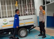 Pastikan Aman dan Lancar, Bhabinkamtibmas Pai Pantau Penyaluran Makanan MBG