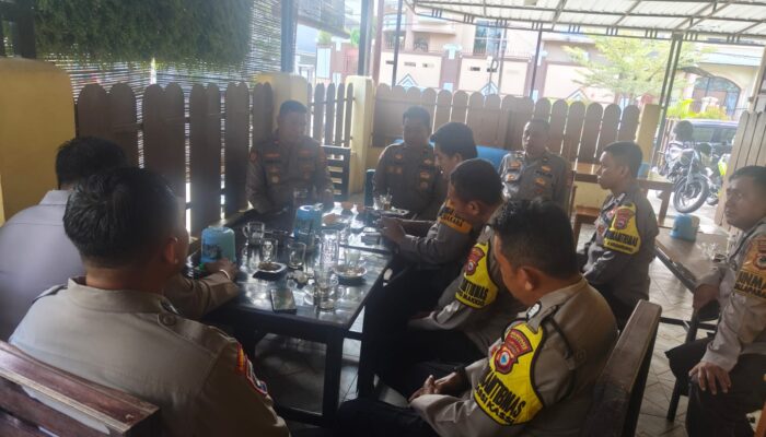Kapolsek Rappocini Kumpulkan Bhabinkamtibmas, Bahas Strategi Menjaga Keamanan Wilayah