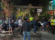 Puluhan Motor Knalpot Brong Dikandangkan Polsek Manggala Operasi KRYD Malam Minggu