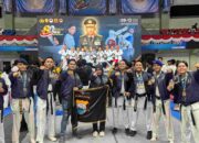 Kontingen Taekwondo Polda Sulsel Raih 9 Medali pada Kejuaraan Kapolri Cup Banten 2026